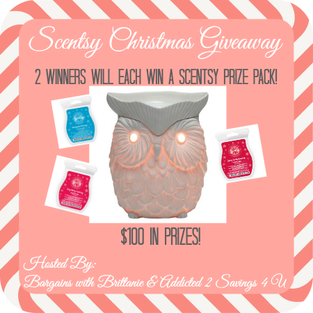 Scentsy Christmas Giveaway